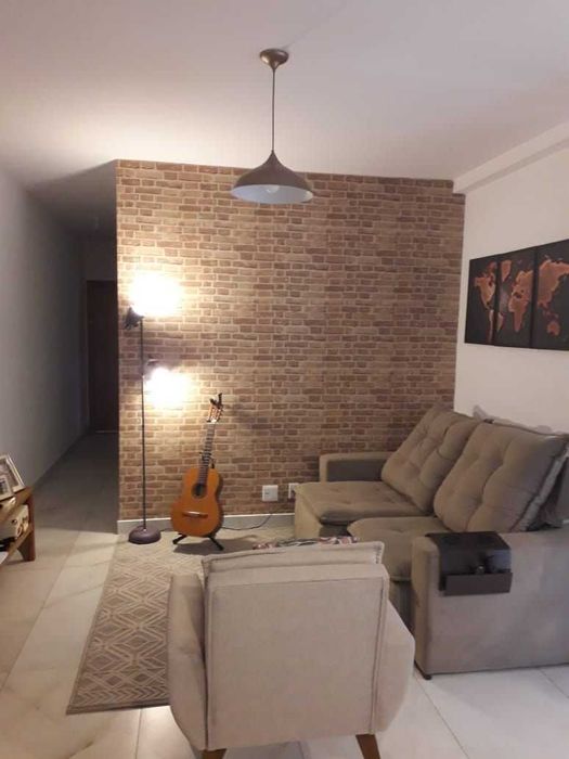 Aplicação de papel de parede