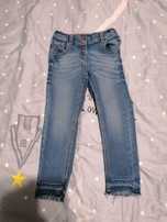 Legginsy spodnie jeansowe dżinsowe NEXT 3-4 lata 104