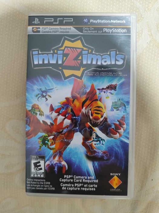 Coleção jogos PSP - Invizimals