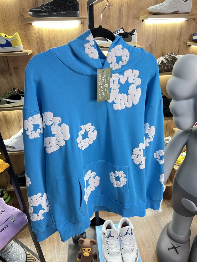 Худі Denim Tears Blue / White