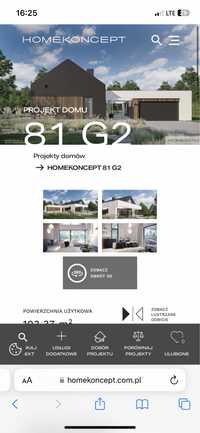 Projekt domu Home Koncept HomeKoncept 81 G2