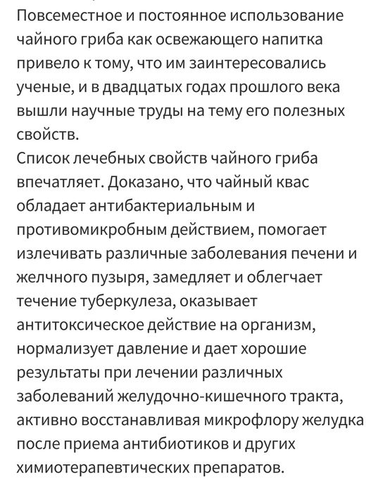 Чайный гриб зооглея медузомицет домашний квас комбуча
