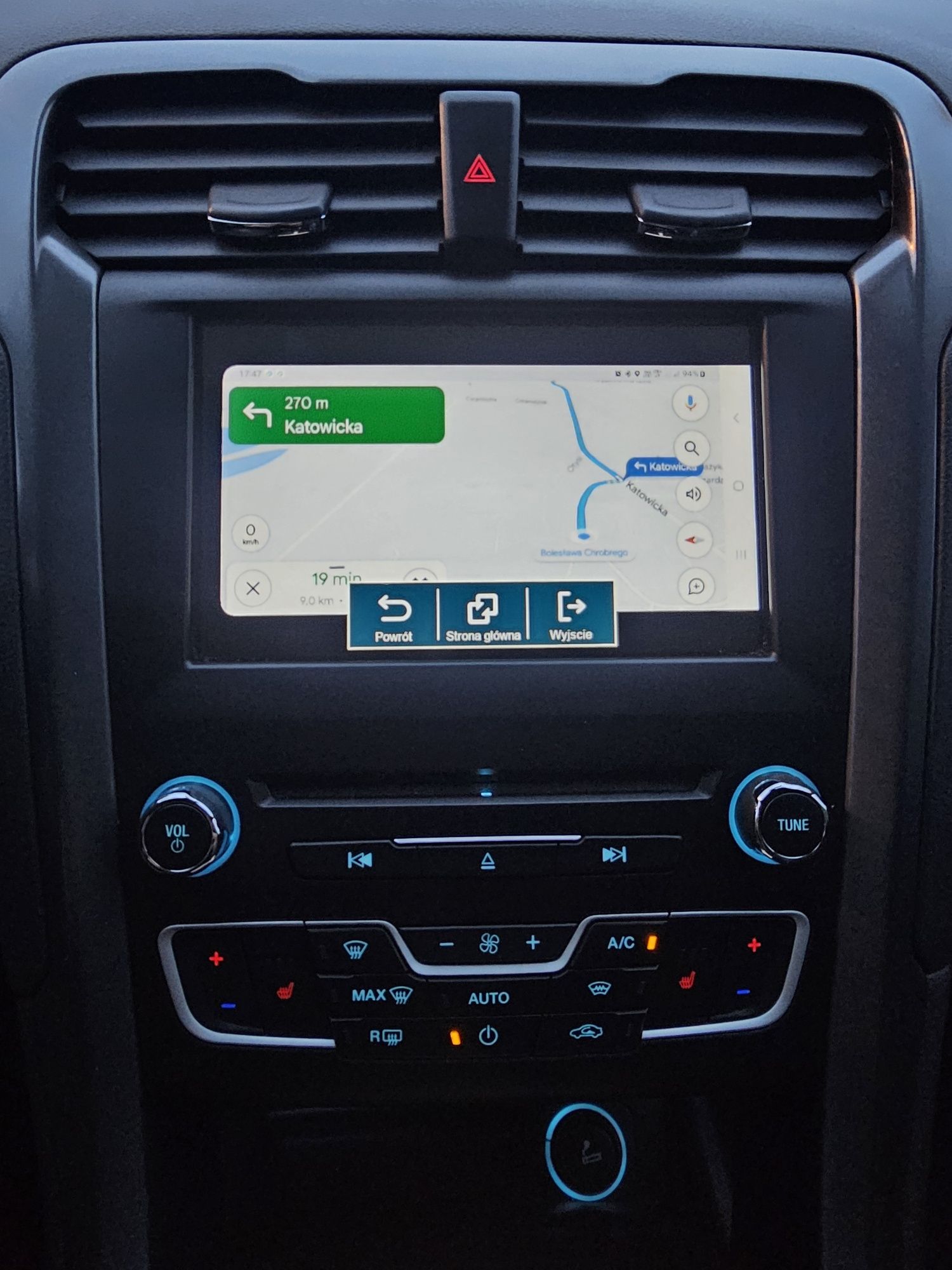 Ford Mirrorlink Sync2. AndroidAuto, AppleCarPlay, Polski Lektor.