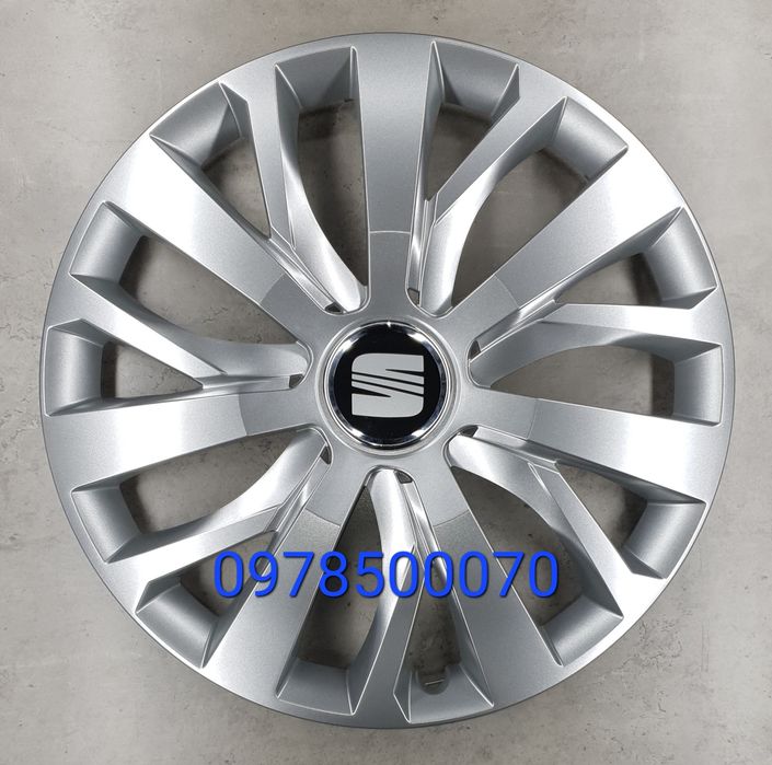Ковпаки Seat Ibiza Altea Leon Alhambra Тoledo Ateca Колпаки Сіат