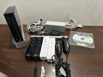 Konsola Nintendo Wii plus 4 pady duży zestaw