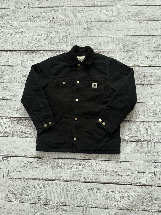 Джинсова куртка коуч Carhartt wip jacket