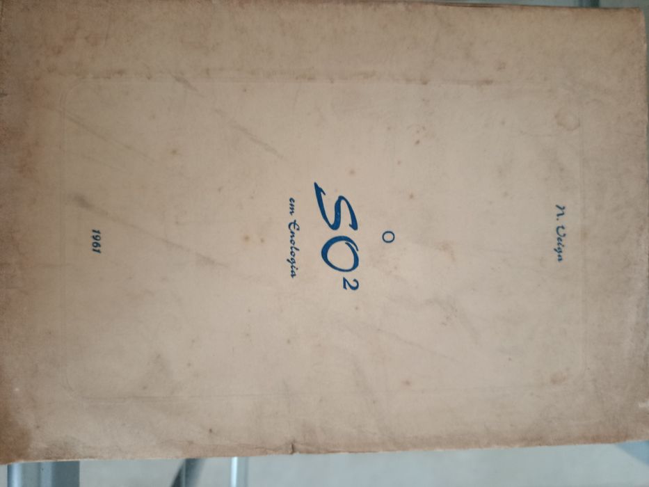 Portes incluídos no preço. Livro técnico de enologia "SO2 em enologia"