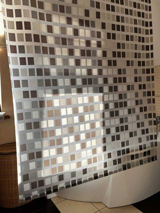 Штори для ванної кімнати 140х240