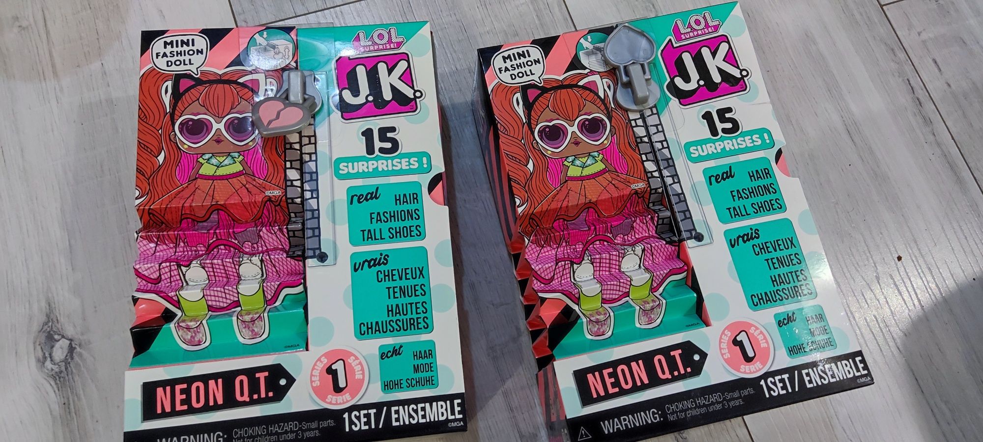 Оригинал LOL Surprise JK Neon Q.T. Mini Fashion Doll Леди неон lol лол