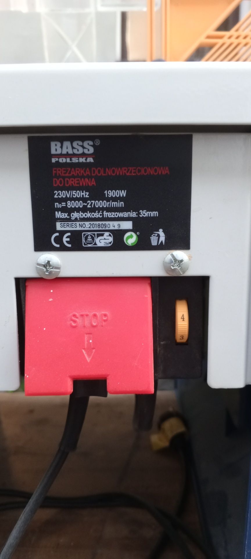 Frezarka dolnowrzecionowa 230v