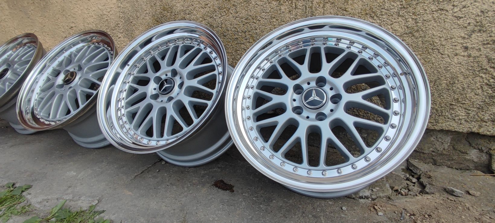 Felgi Rial Daytona 18" 8.5/9.5 5x112 2tlg Mercedes Audi Vw Work 3tlg