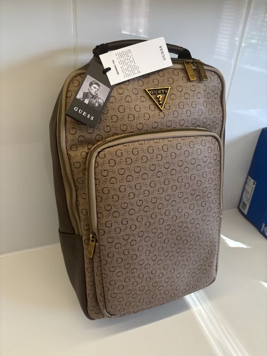 Plecak skórzany guess new 42’ casual