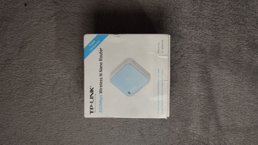 Router WiFi TP-LINK TL-WR802N N300 Nano