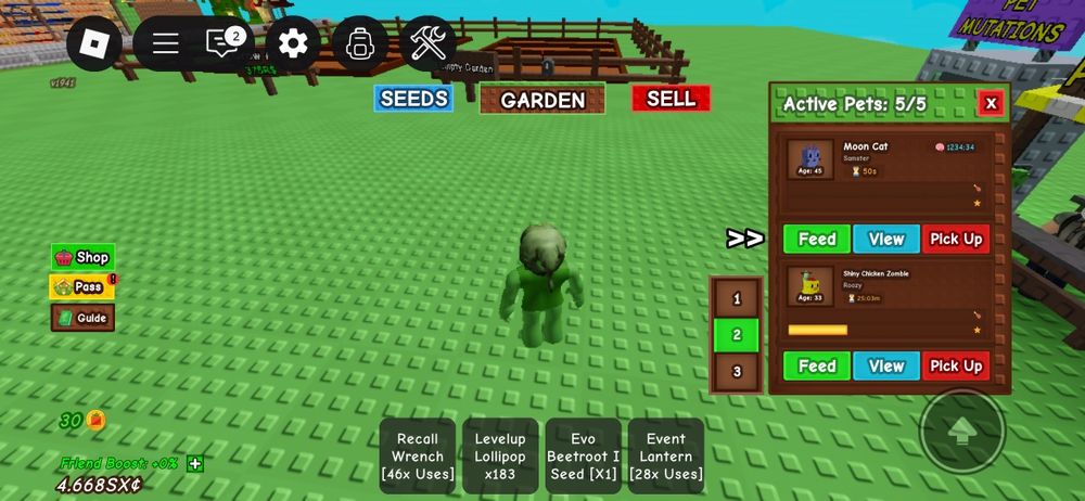 Grow a garden петы, шекели