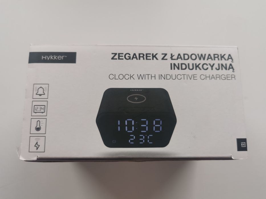 Hykker Zegarek z ładowarką indukcyjną