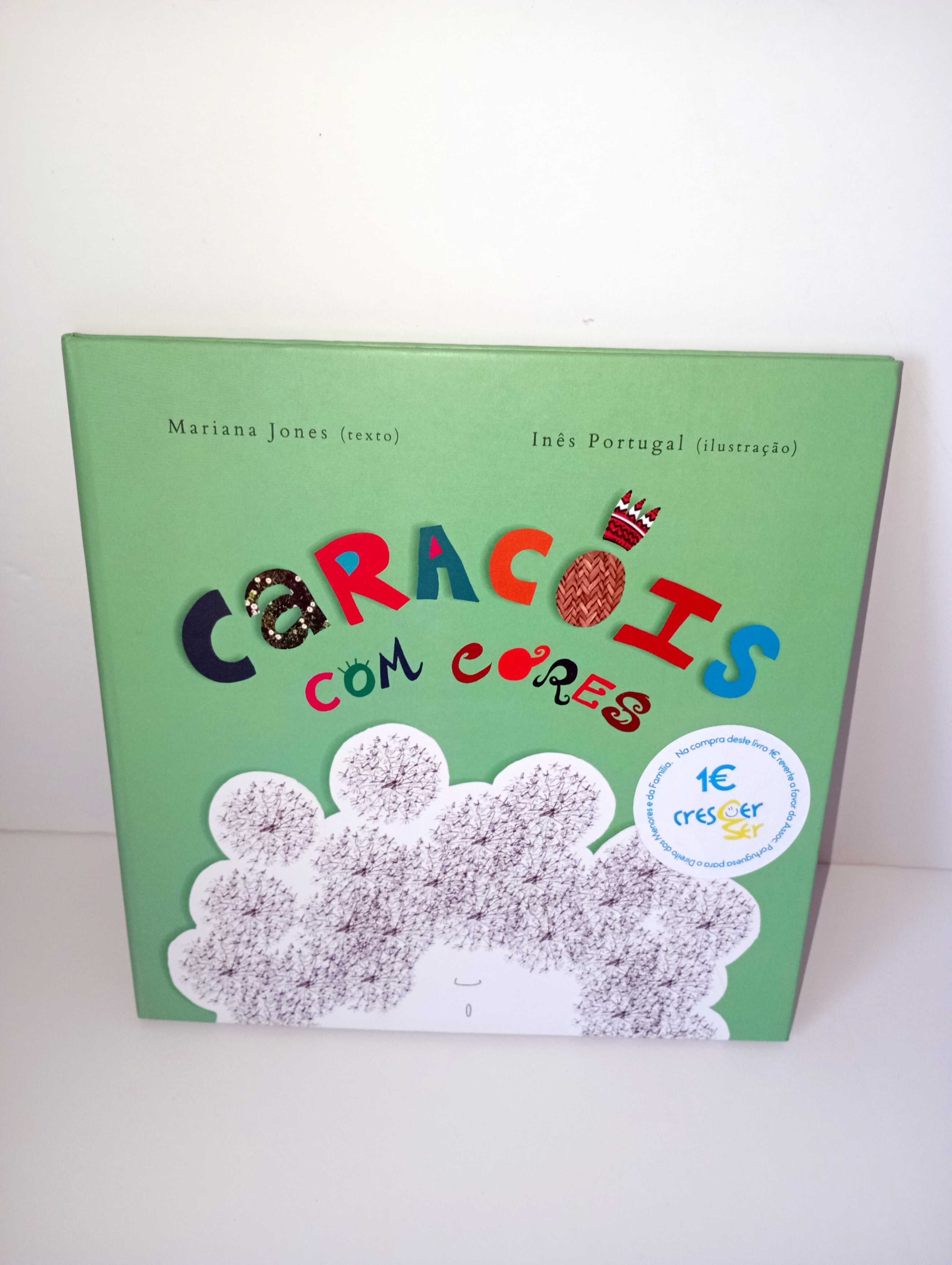 Caracóis com cores