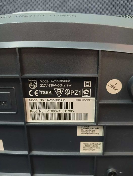 Radio Philips z odtwarzaczem CD