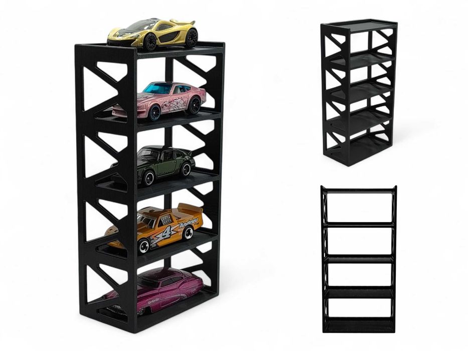 Piętrowy garaż na samochodziki/Półka na resoraki/auta typu Hot Wheels