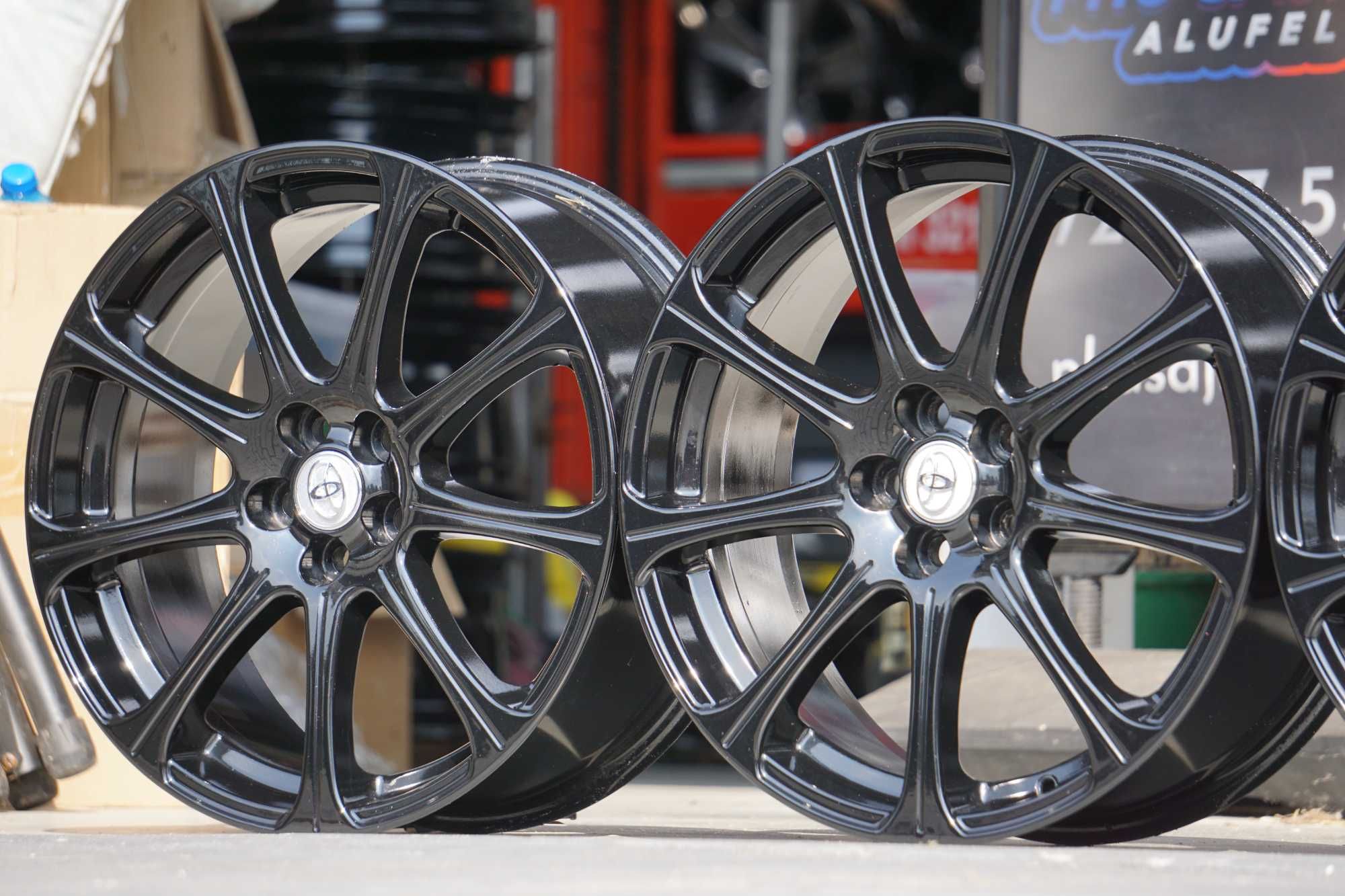 Alufgi oryginał Toyota 5x100 7,5Jx18 et45 cb54mm czarna perła
