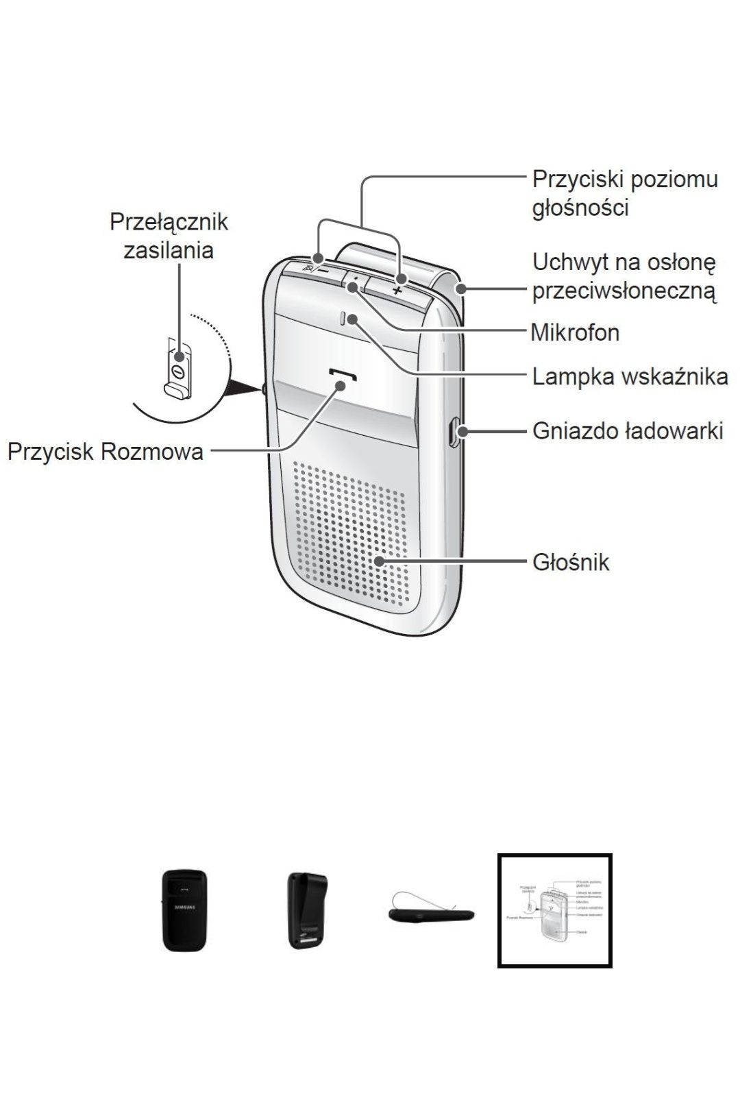 Zestaw głośnomówiący Samsung HF1000
