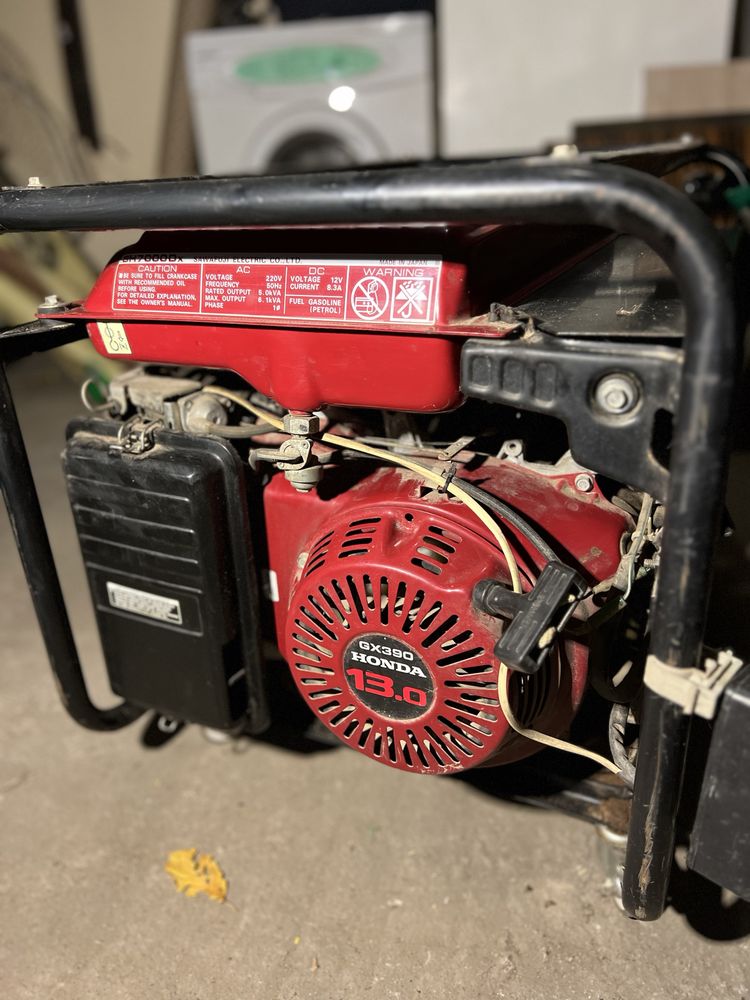 Генератор Honda Elemax SH 7000 dx