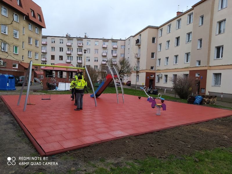 Płyta gumowa SBR, bezpieczna nawierzchnia, Grubość 25 mm, EKOFLEX