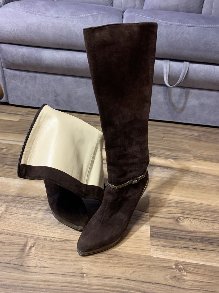 Замш сапожки Jimmy Choo р.36 London