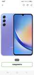 Смартфон Samsung Galaxy A34 5G 8/256Gb Light Violet (SM-A346ELVESEK)