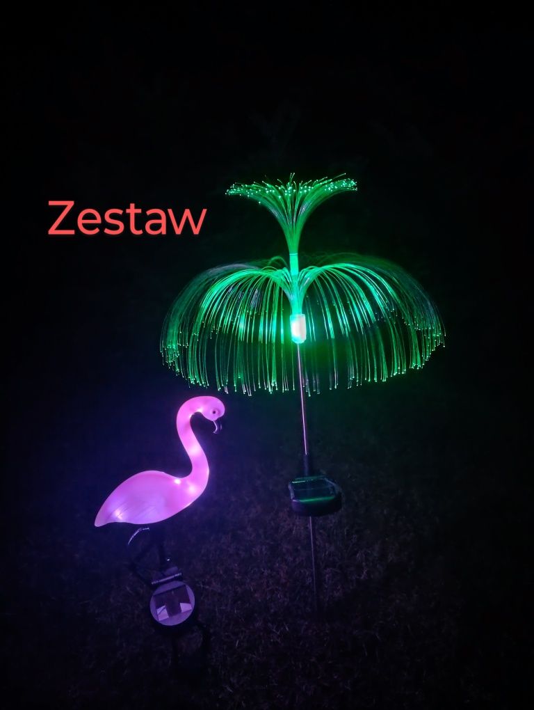 Hit NOWA Lampka Ogrodowa Solarna LED Flaming