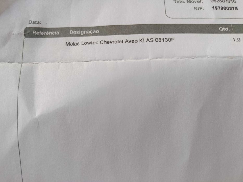 Molas de suspensão