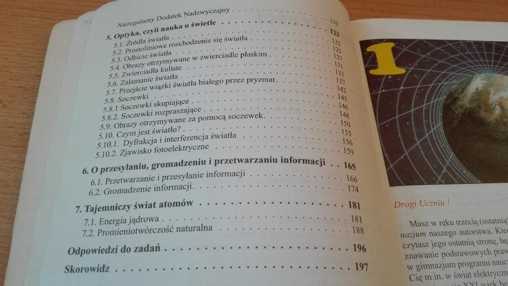 Fizyka dla gimnazjum Cz. 3 podręcznik / Maria i Ryszard Rozenbajgier