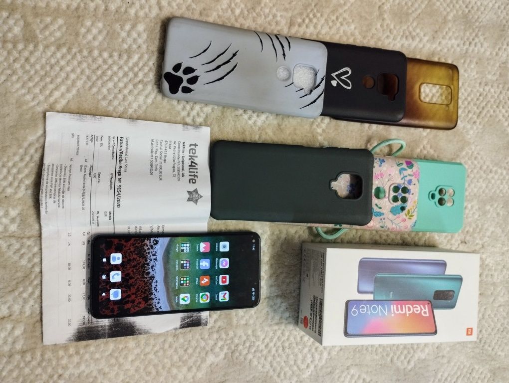 Redmi Note 9 super elegante