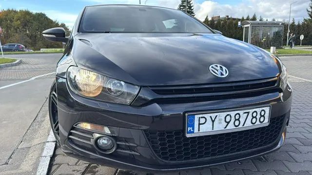 Volkswagen Scirocco PIĘKNY, Czarna Perła, ALU 19, Licznik DIGITAL, NAVI, Obniżony!!