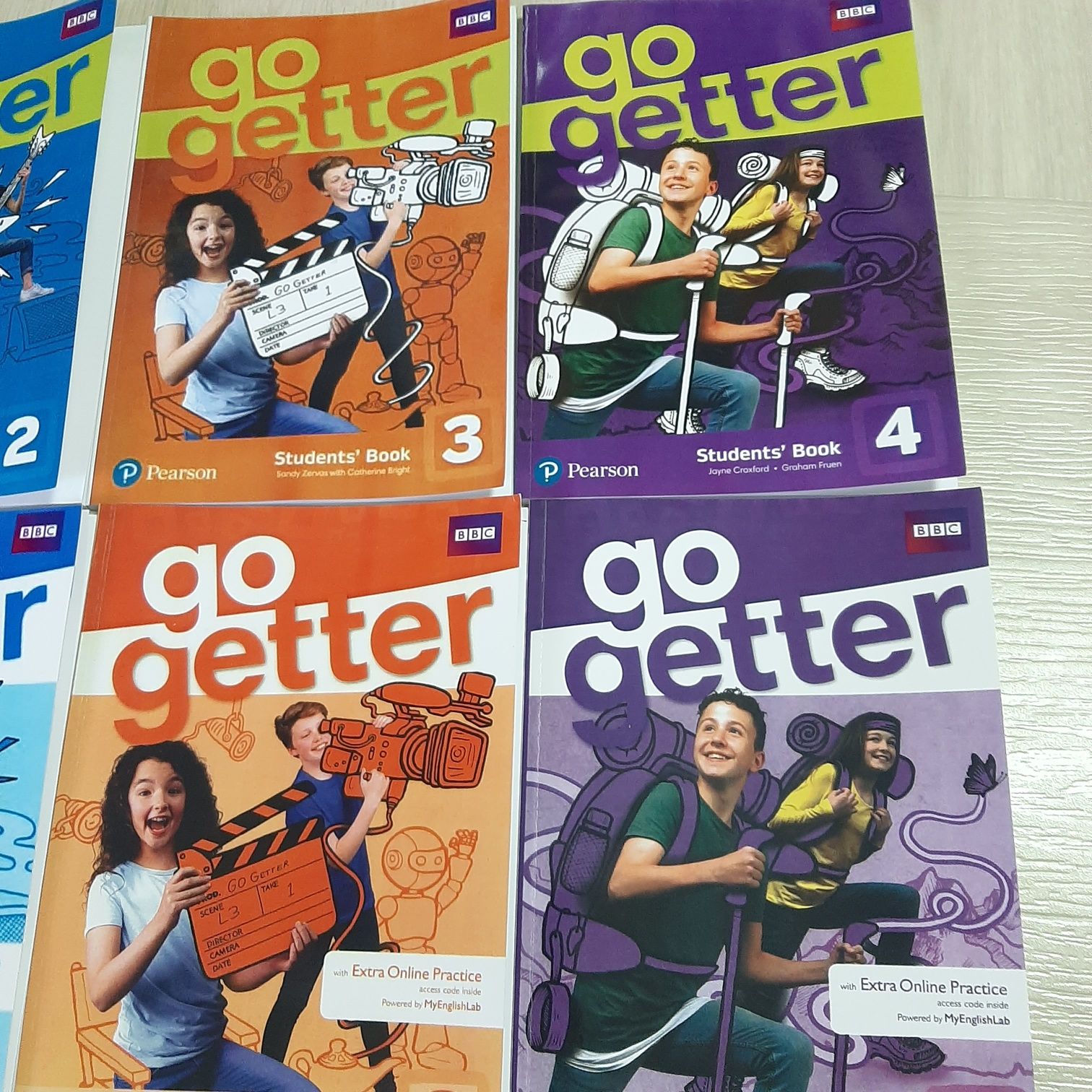 Go Getter 1, 2, 3, 4