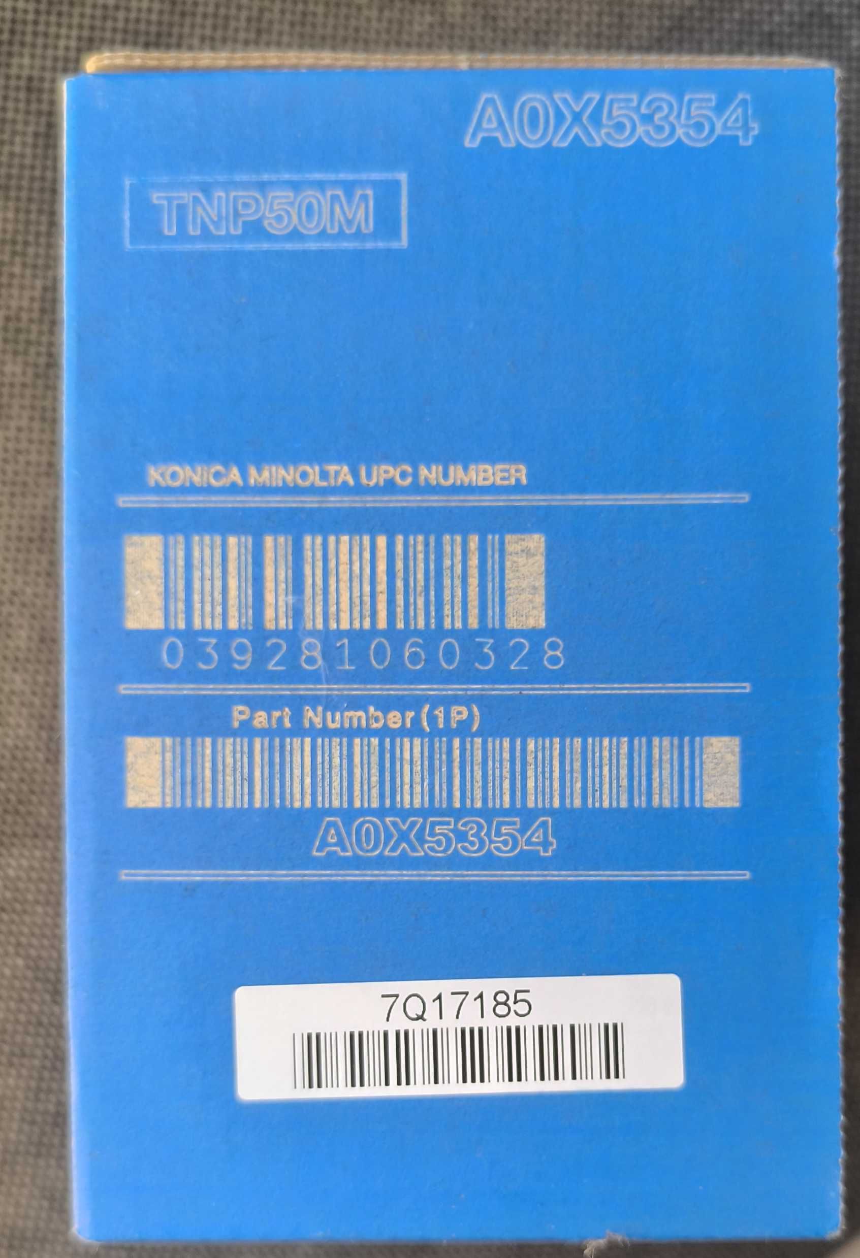 Toner Konica minolta A0X5354 czerwony (magenta) TNP50M