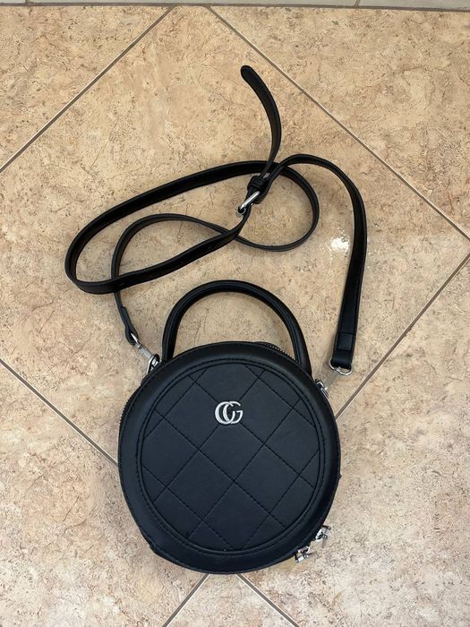 Жіноча сумка, женская сумка, шкіряна сумка, чорна сумка, брендова