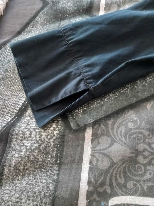 Camisa senhora preta manga 3/4