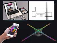 Hologram 5D LED 50cm 2025 ANIMACJE