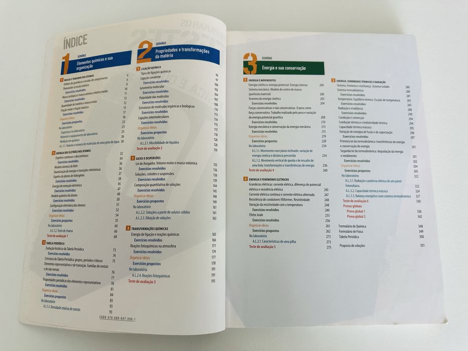 Preparar os Testes Física e Química A 10° ano