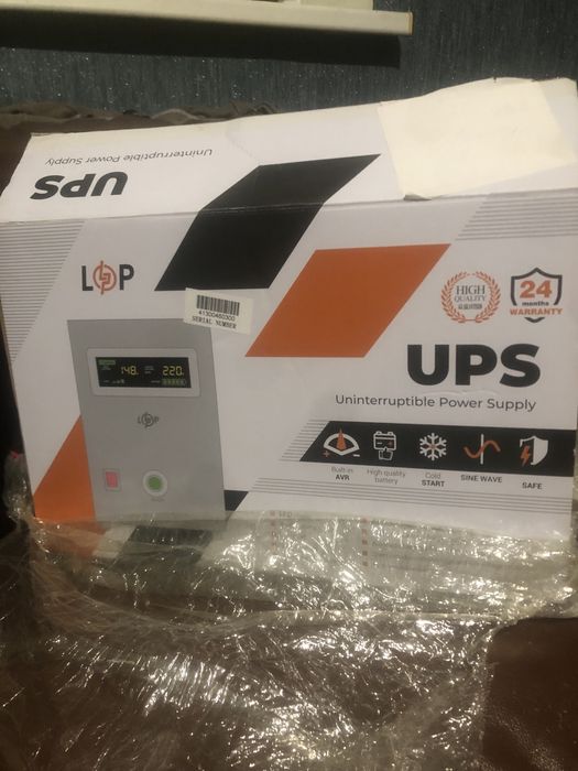 ДБЖ LogicPower LPY-B-PSW-1500VA+ (1050Вт)