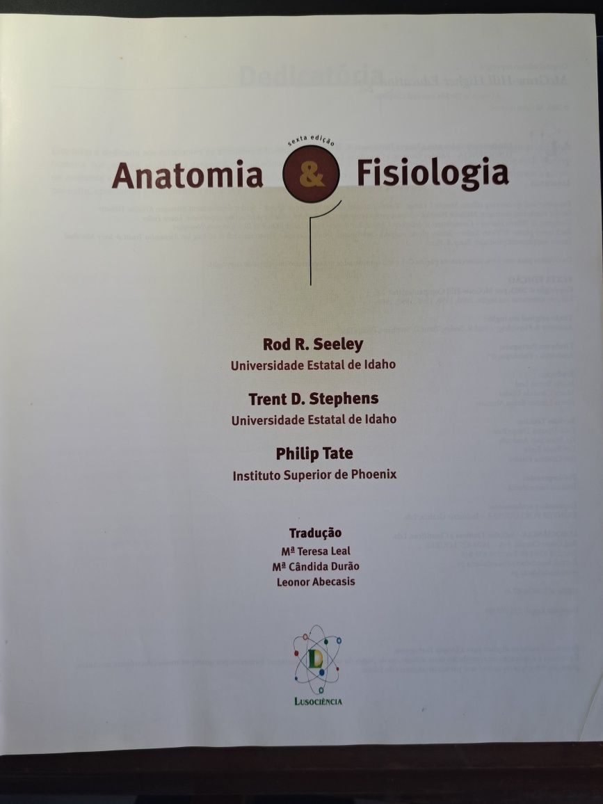 Anatomia & Fisiologia + Guia de Estudo
(6ª Edição)
de Rod R. Seeley, P