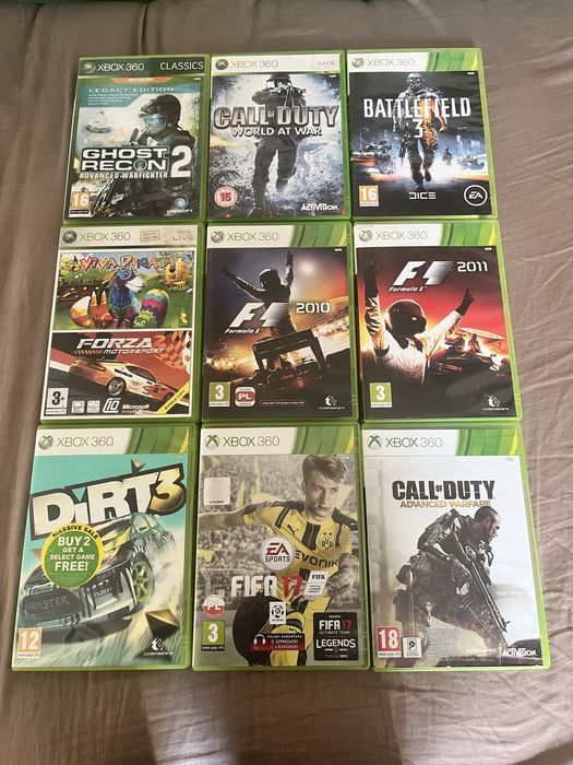 Wybrane gry na xbox 360