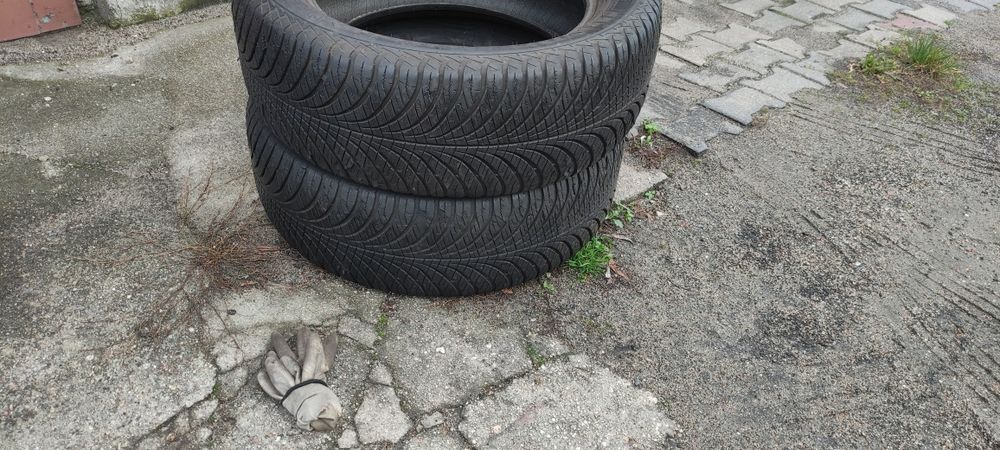 Opony zimowe z 2020r 6mm 255/55/19 Goodyear 6N możliwa wysyłka+