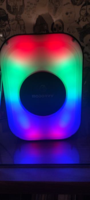 Coluna Wireless Portátil Mf1101 MODORWY Preto