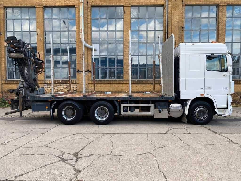 Лісовоз DAF 105.510 привід 6х4 кран PENZ 10000H Atlas для дерева
