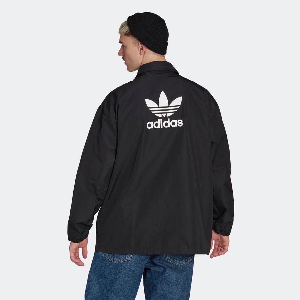 Куртка Adidas Adicolor Classics Trefoil Coach Jacket Black, IA6371,M-L