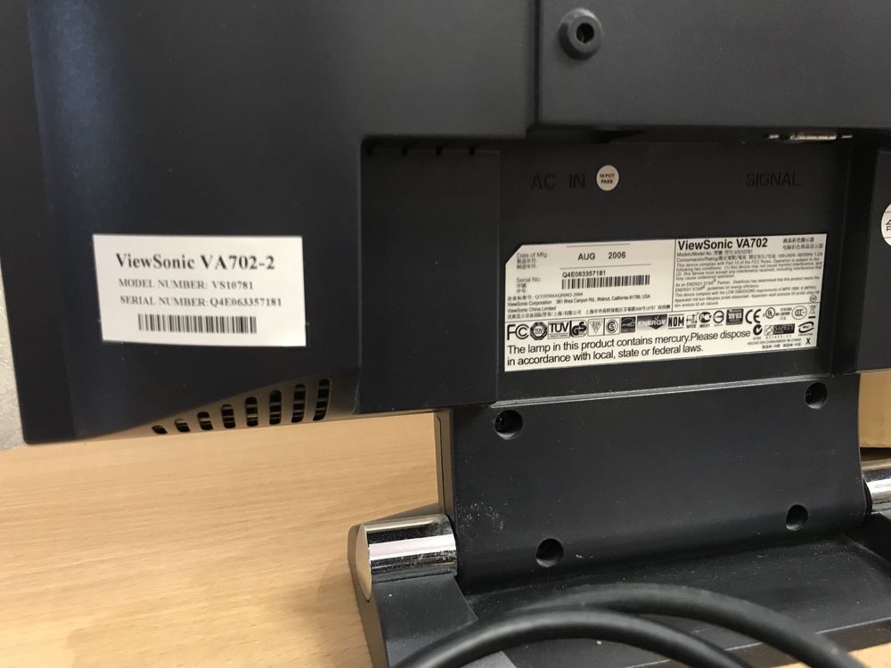Монитор ViewSonic 17