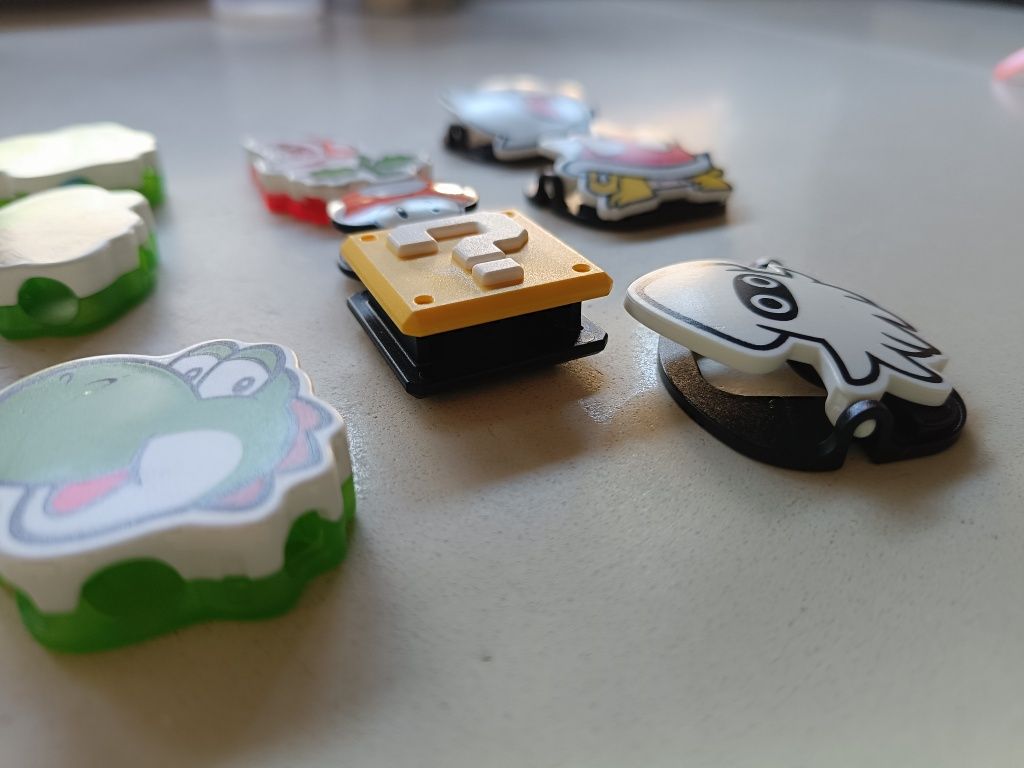 Bonecos Super Mario Bros coleção Kinder joy