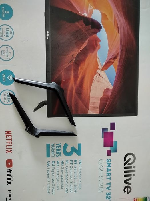 TV Qilive 32 cale nóżki, stopki