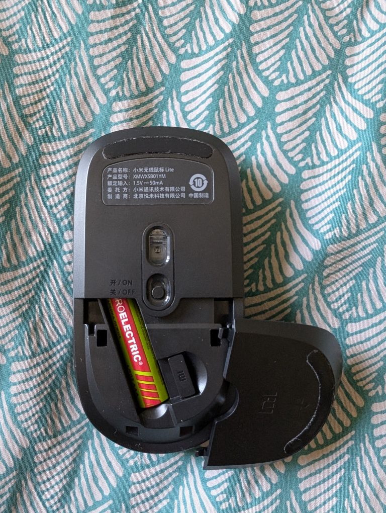 Миша Xiaomi Mi Mouse Lite XMWXSB01YM Wireless Black